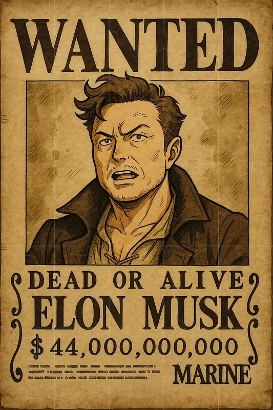 One Piece Wanted Bounty Posters