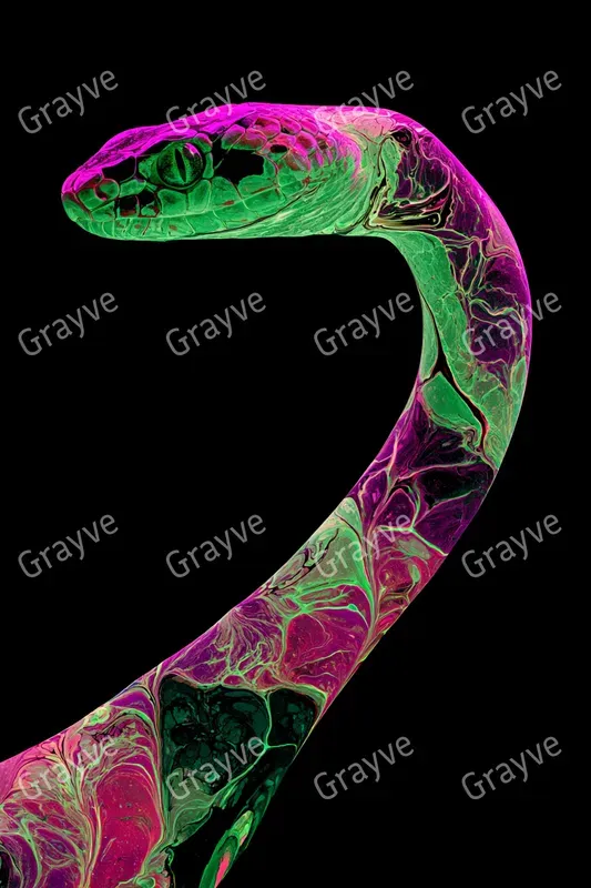 Chromatic Ebru Marbling Art