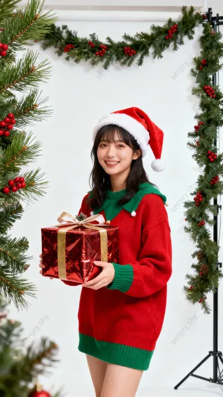 Christmas Studio Girls