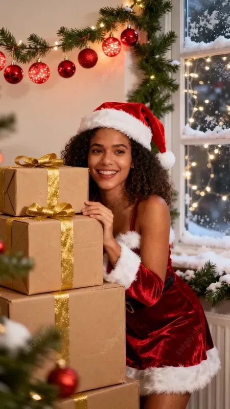 Christmas Studio Girls