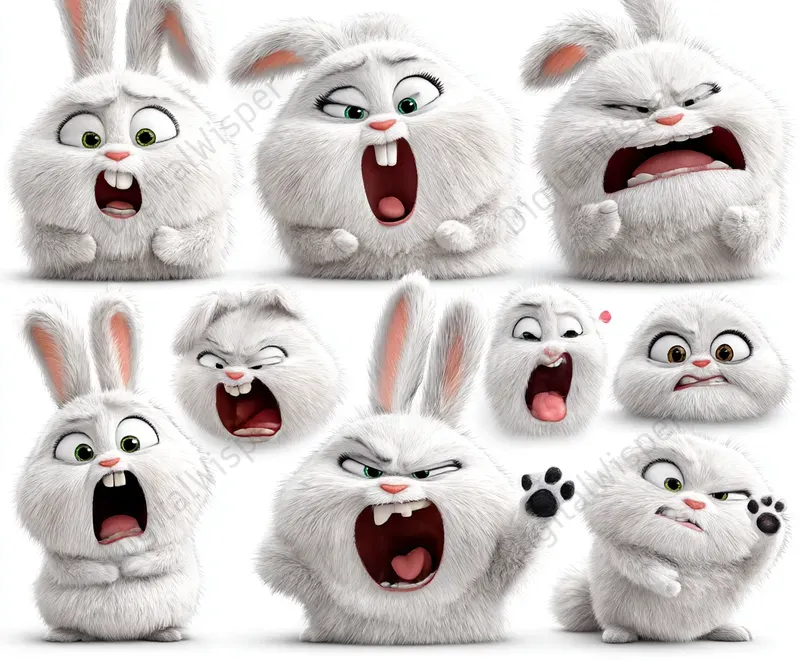 Expressive Emoji Pack Sticker Sets