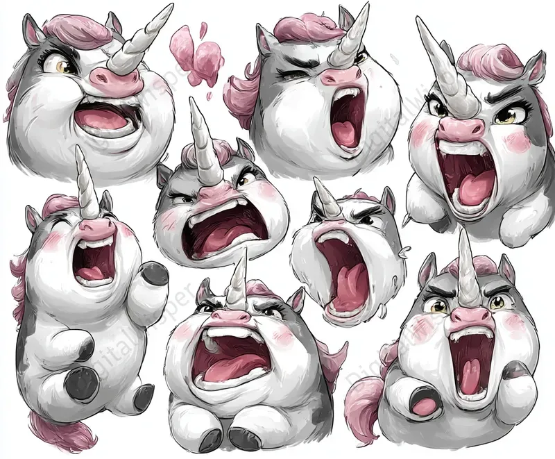 Expressive Emoji Pack Sticker Sets