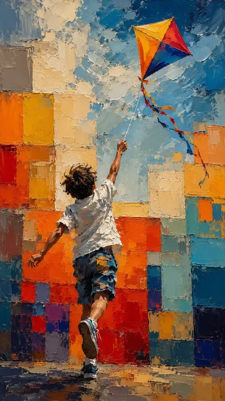 Expressive Palette Knife Figures