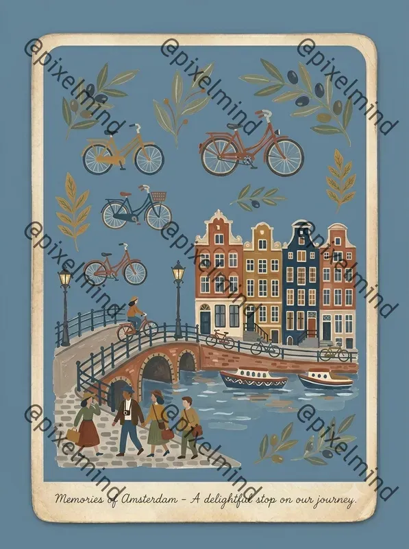 World Folk Travel Landmark Card Studios