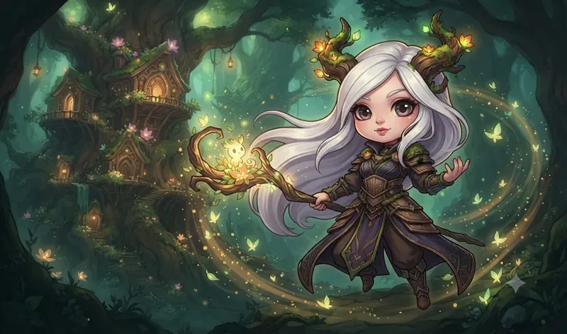 Epic Fantasy Chibi Heroes