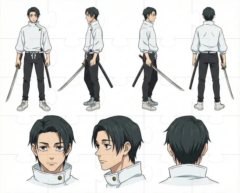 Character Identity Reference Sheets