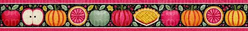 Cute Fall Border Strips