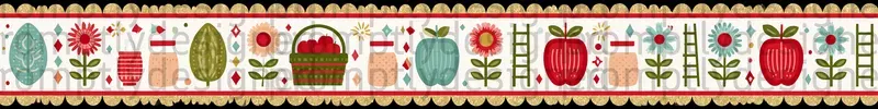 Cute Fall Border Strips