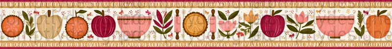 Cute Fall Border Strips