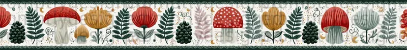 Cute Fall Border Strips