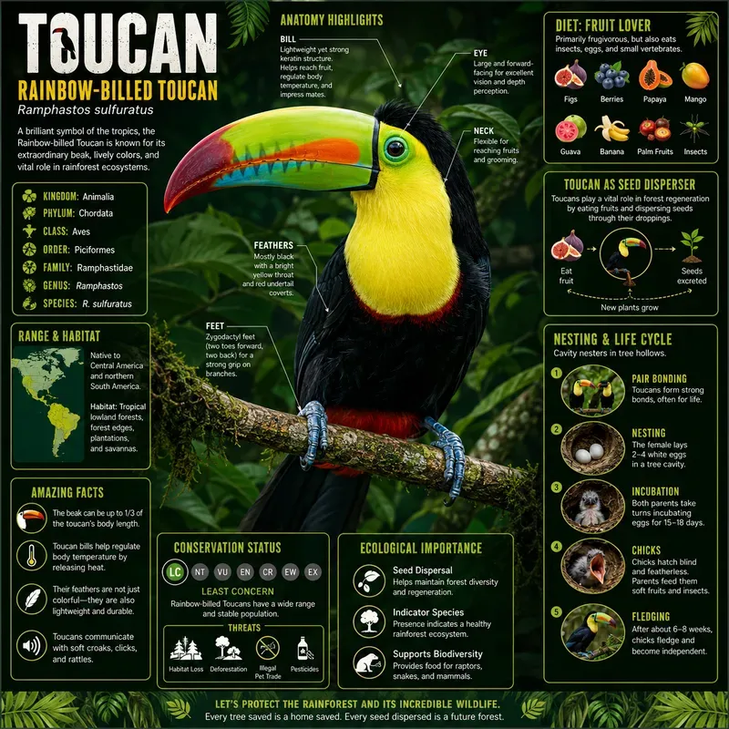 Epic Bird Encyclopedia Poster Series 01