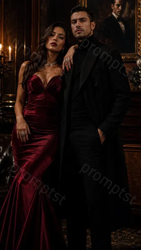 Mafia Boss Power Couple Photos