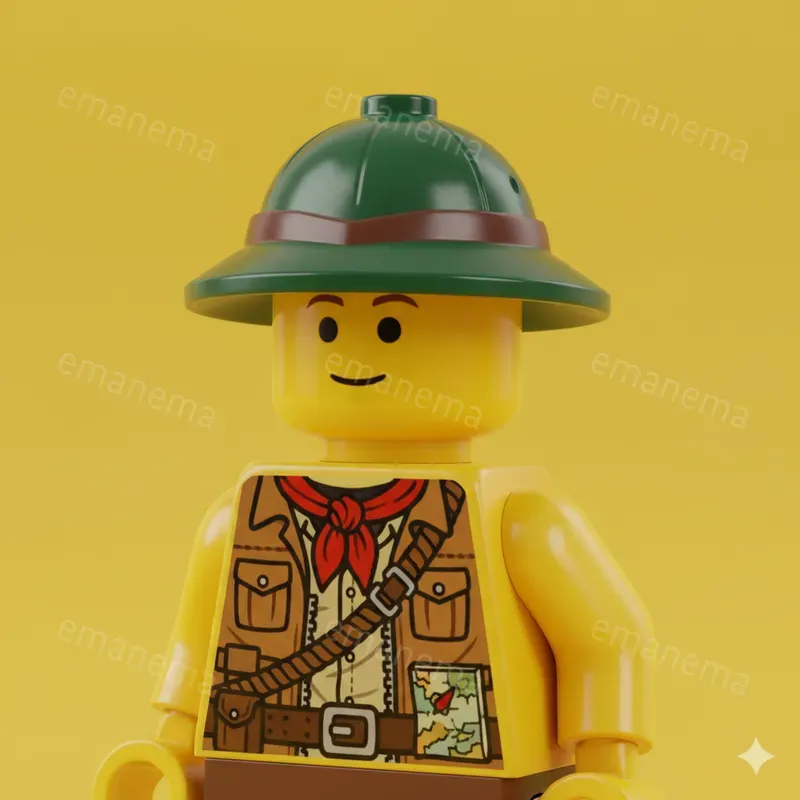 Rare Lego Minifigure Portraits