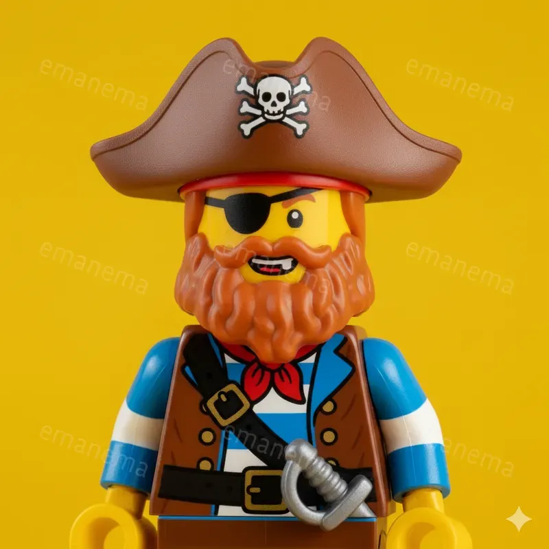 Rare Lego Minifigure Portraits