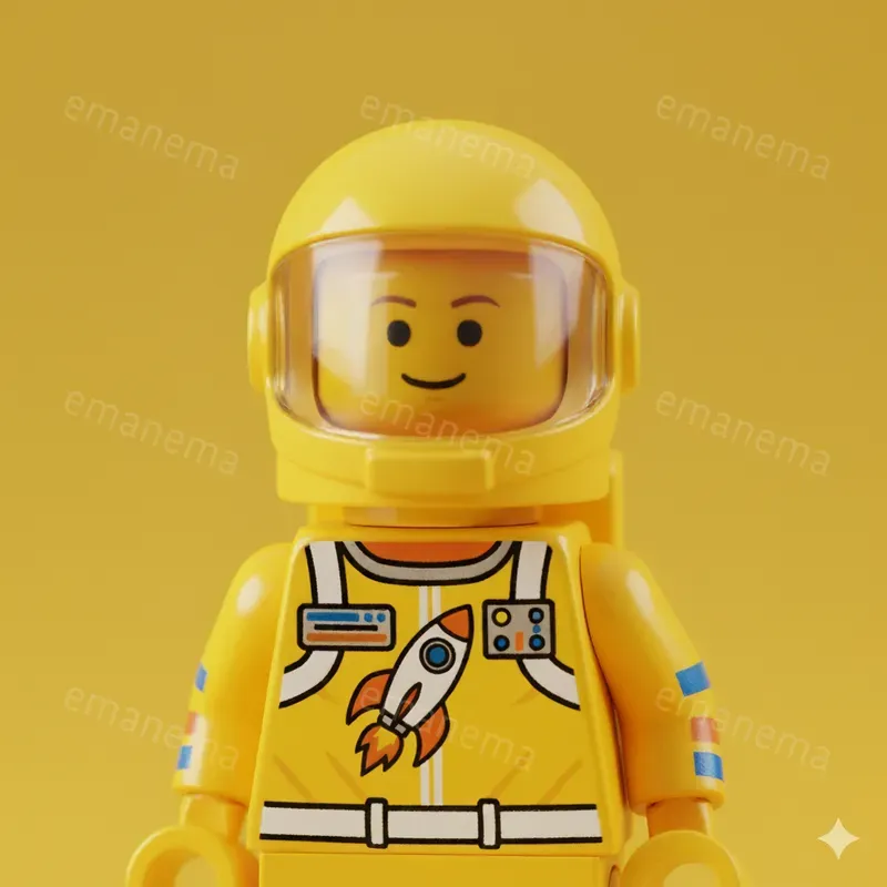 Rare Lego Minifigure Portraits