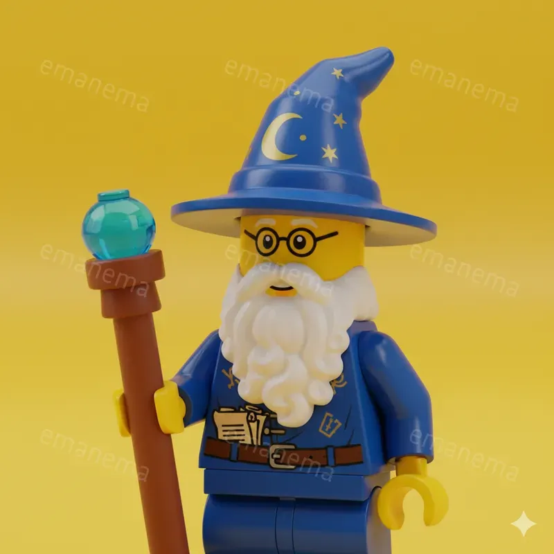 Rare Lego Minifigure Portraits