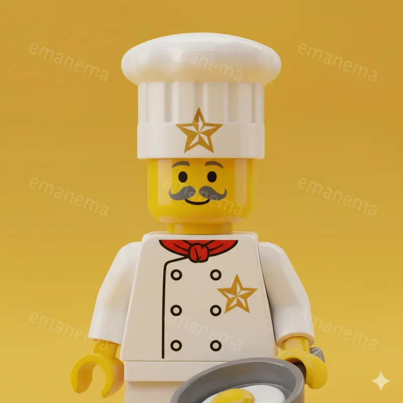 Rare Lego Minifigure Portraits