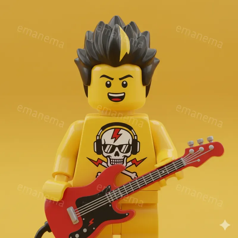 Rare Lego Minifigure Portraits