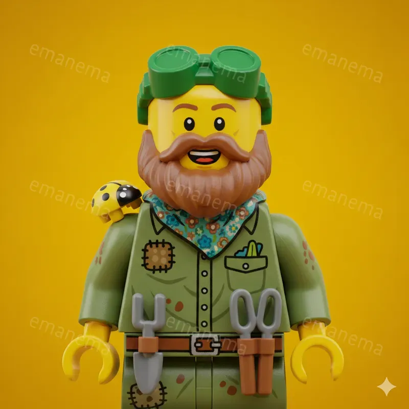 Rare Lego Minifigure Portraits