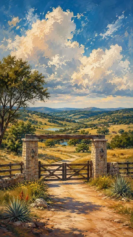 Acrylic Summer In Texas Reserves