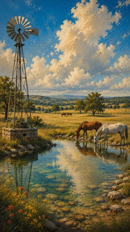 Acrylic Summer In Texas Reserves