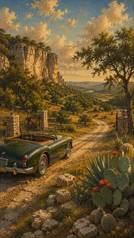 Acrylic Summer In Texas Reserves