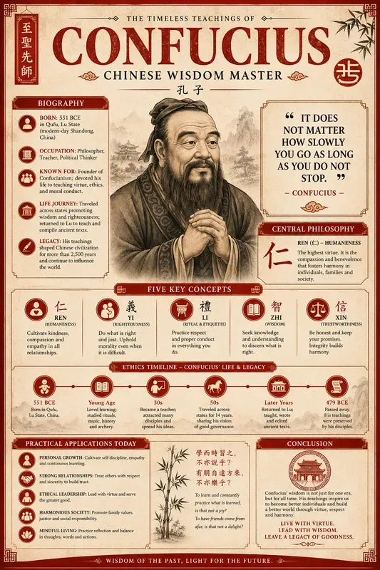 Philosopher Infographic Posters