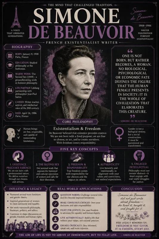 Philosopher Infographic Posters
