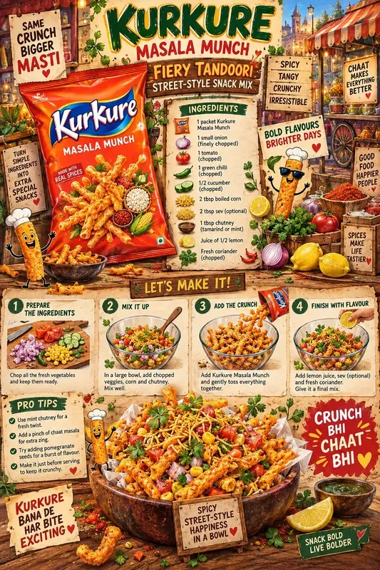 Whimsical Snack Recipe Poster Creators
