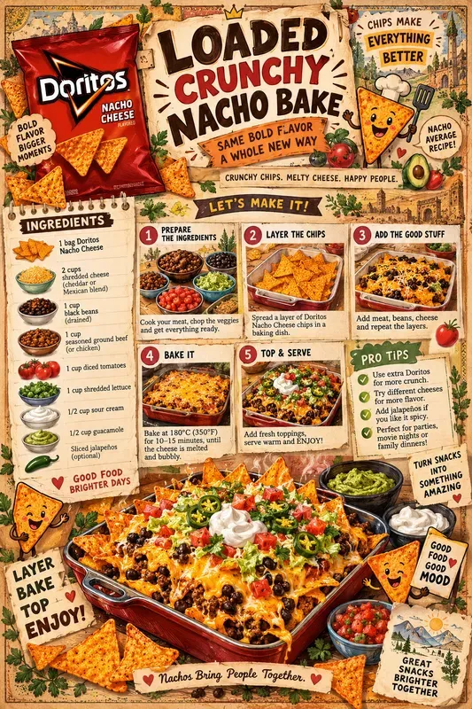 Whimsical Snack Recipe Poster Creators