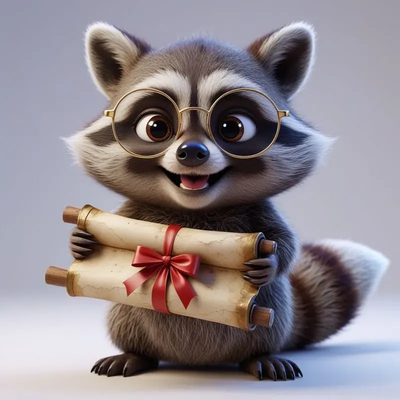 3D Cute Animals Back To School Offices