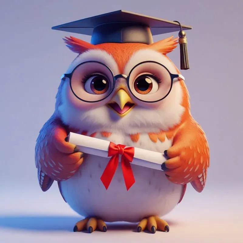 3D Cute Animals Back To School Offices
