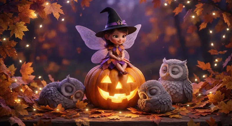 Cute Halloween Characters