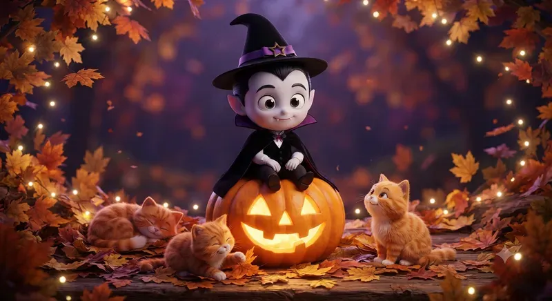 Cute Halloween Characters