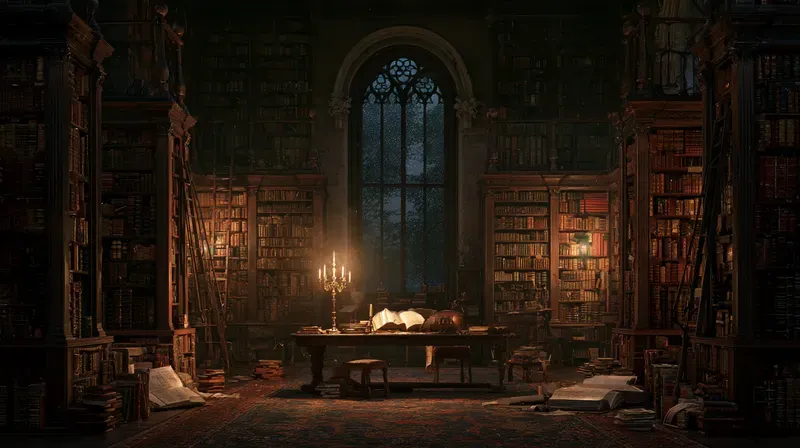 Dark Academia Art Generator
