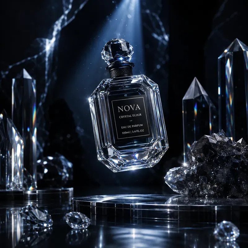 Hyperreal Floating Bottles
