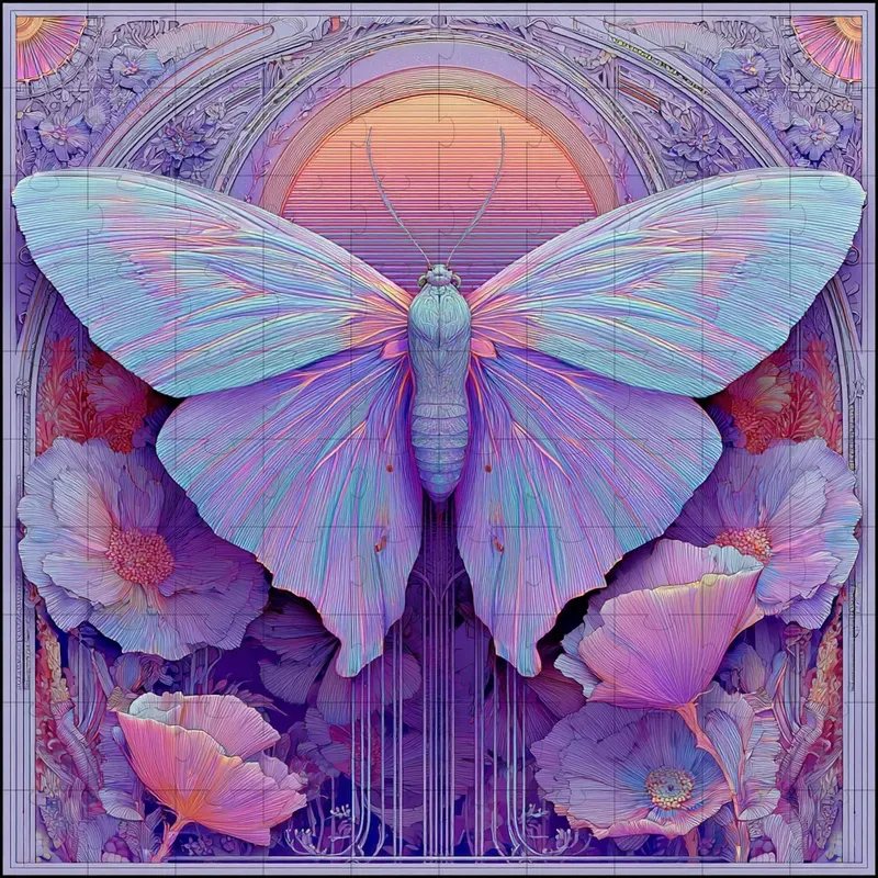 Pastel Art Nouveau Dream Illustrations