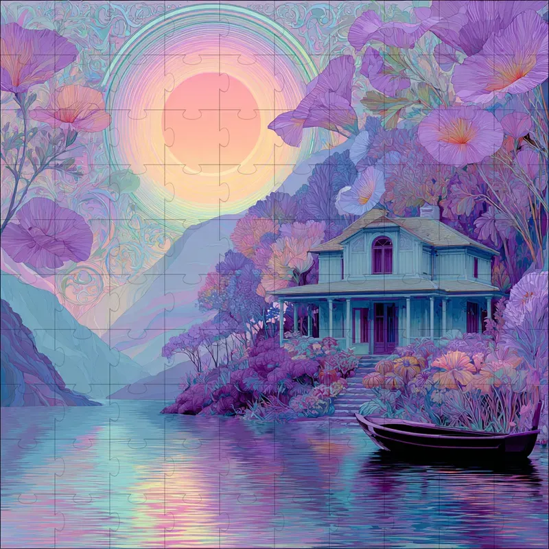 Pastel Art Nouveau Dream Illustrations