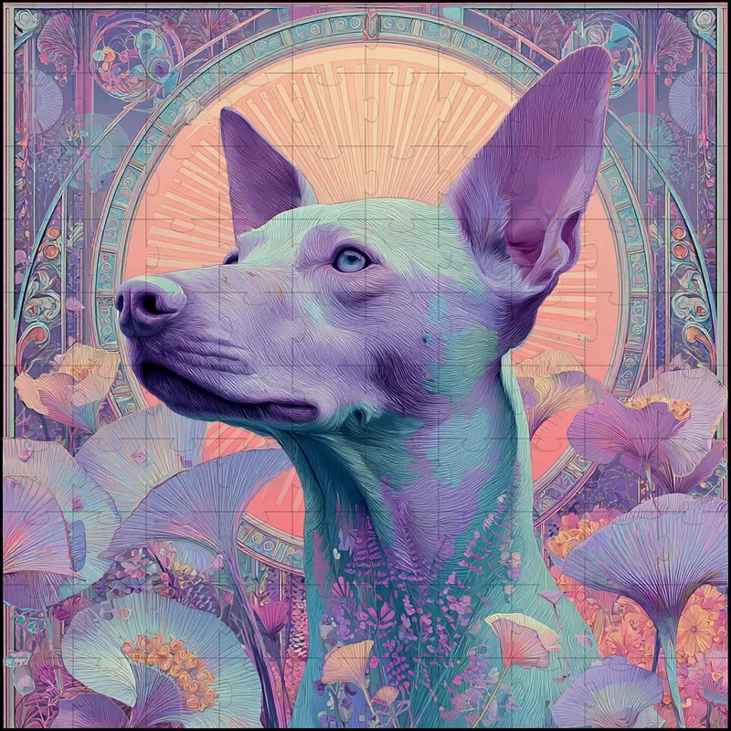 Pastel Art Nouveau Dream Illustrations