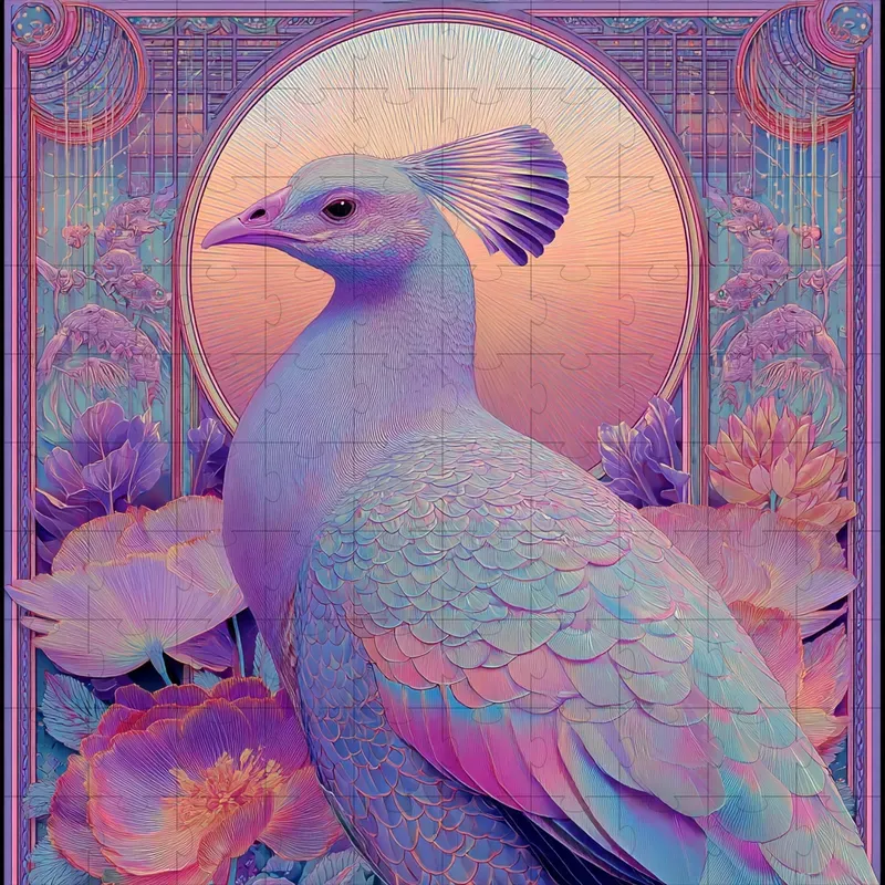 Pastel Art Nouveau Dream Illustrations