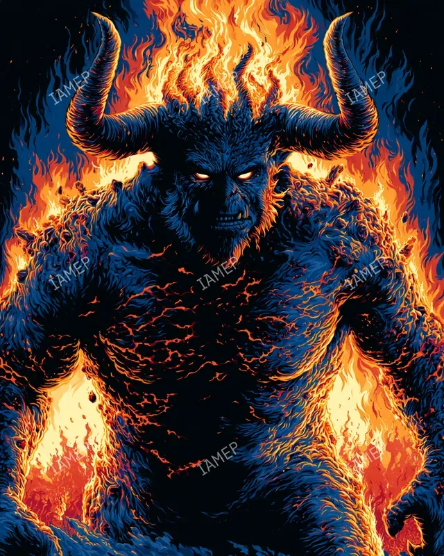 Neon Horror Posters