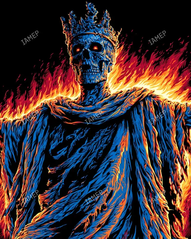 Neon Horror Posters