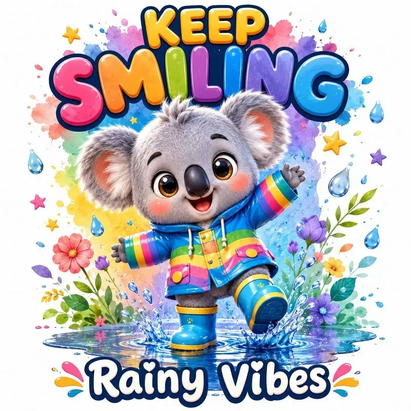 Rainy Animal Tee Designs