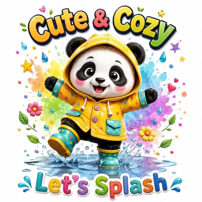 Rainy Animal Tee Designs