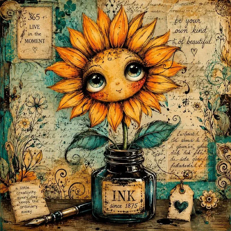 Whimsical Mixedmedia Storybooks