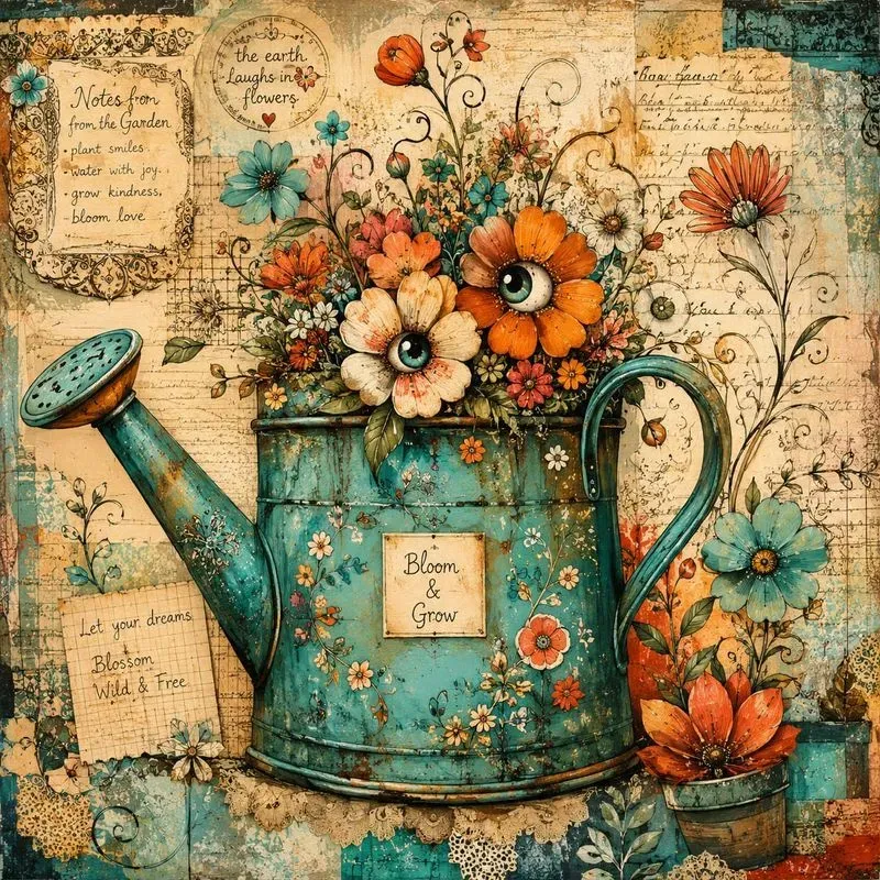 Whimsical Mixedmedia Storybooks