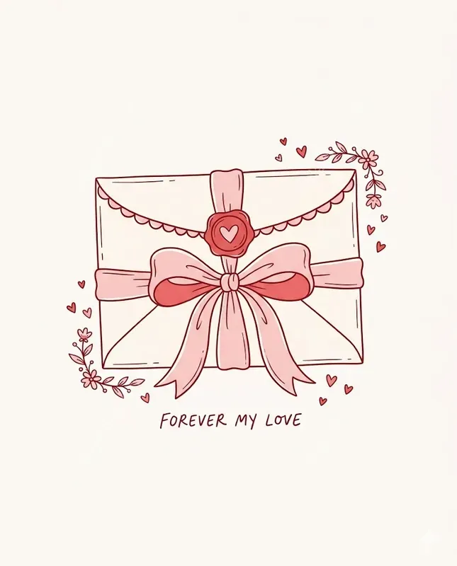 Romantic Vintage Wedding Doodles