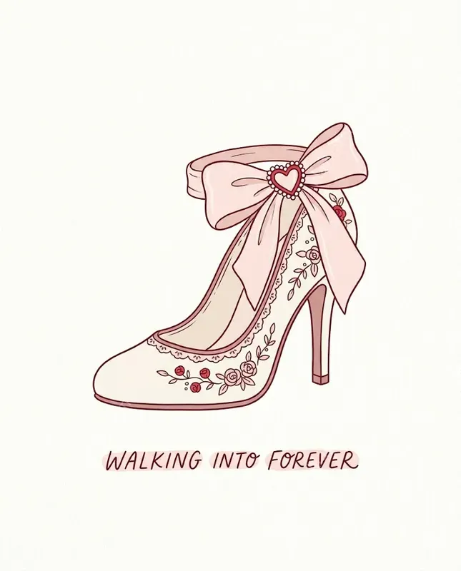 Romantic Vintage Wedding Doodles