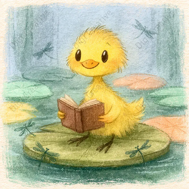 Kawaii Colored Pencil Art