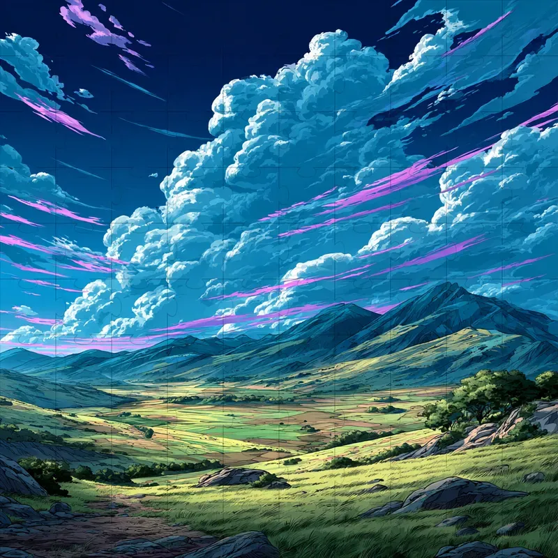 Anime Cel Shaded Ink Pop Fantasies